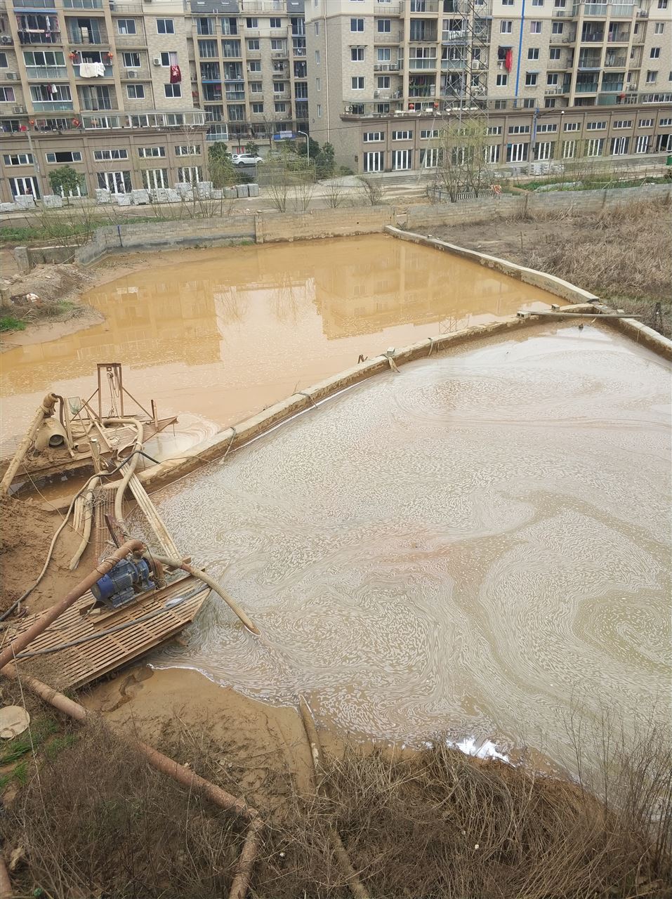 秦皇岛沉淀池淤泥清理-厂区废水池淤泥清淤